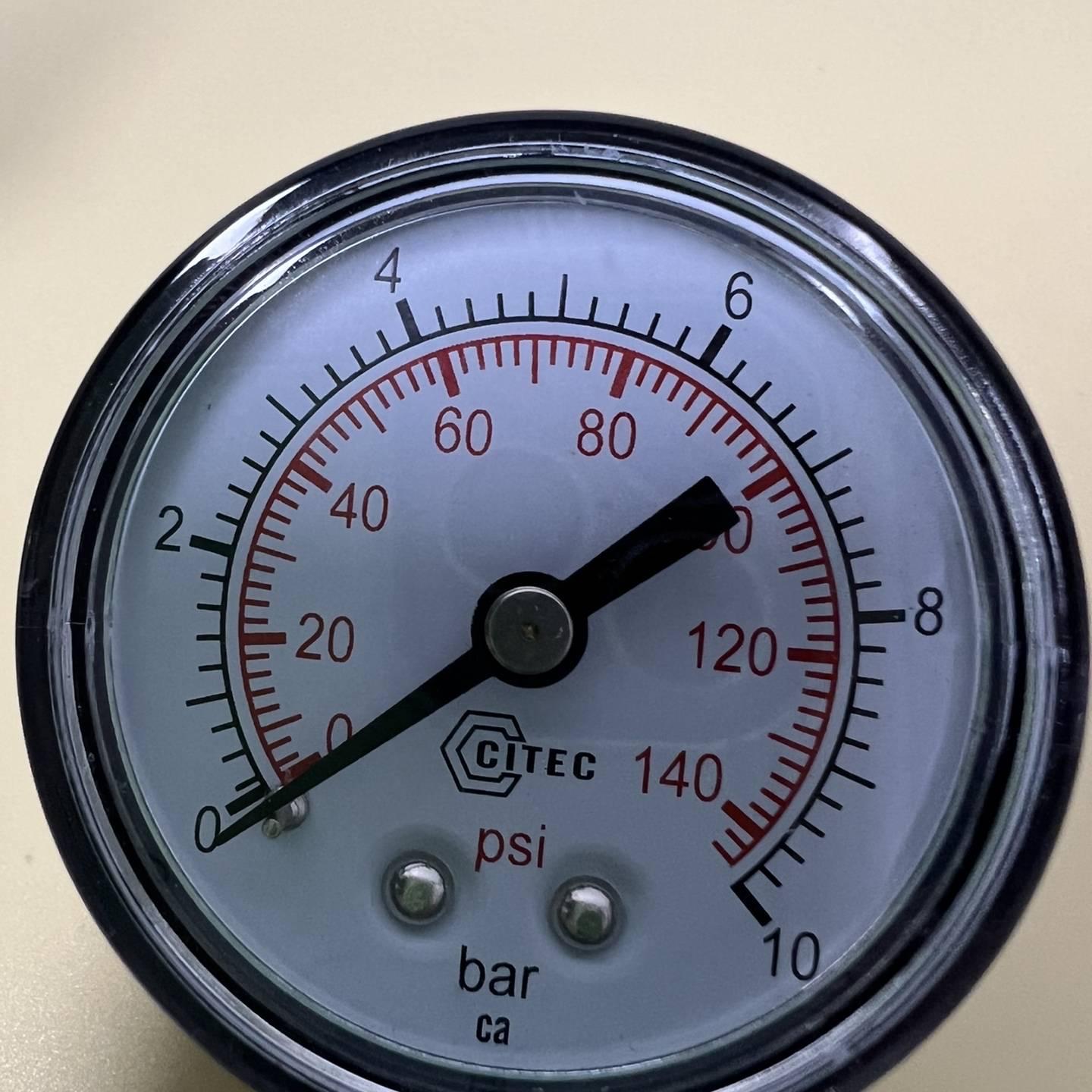 议价【捡漏】法国CITEC压力表 0-10bar