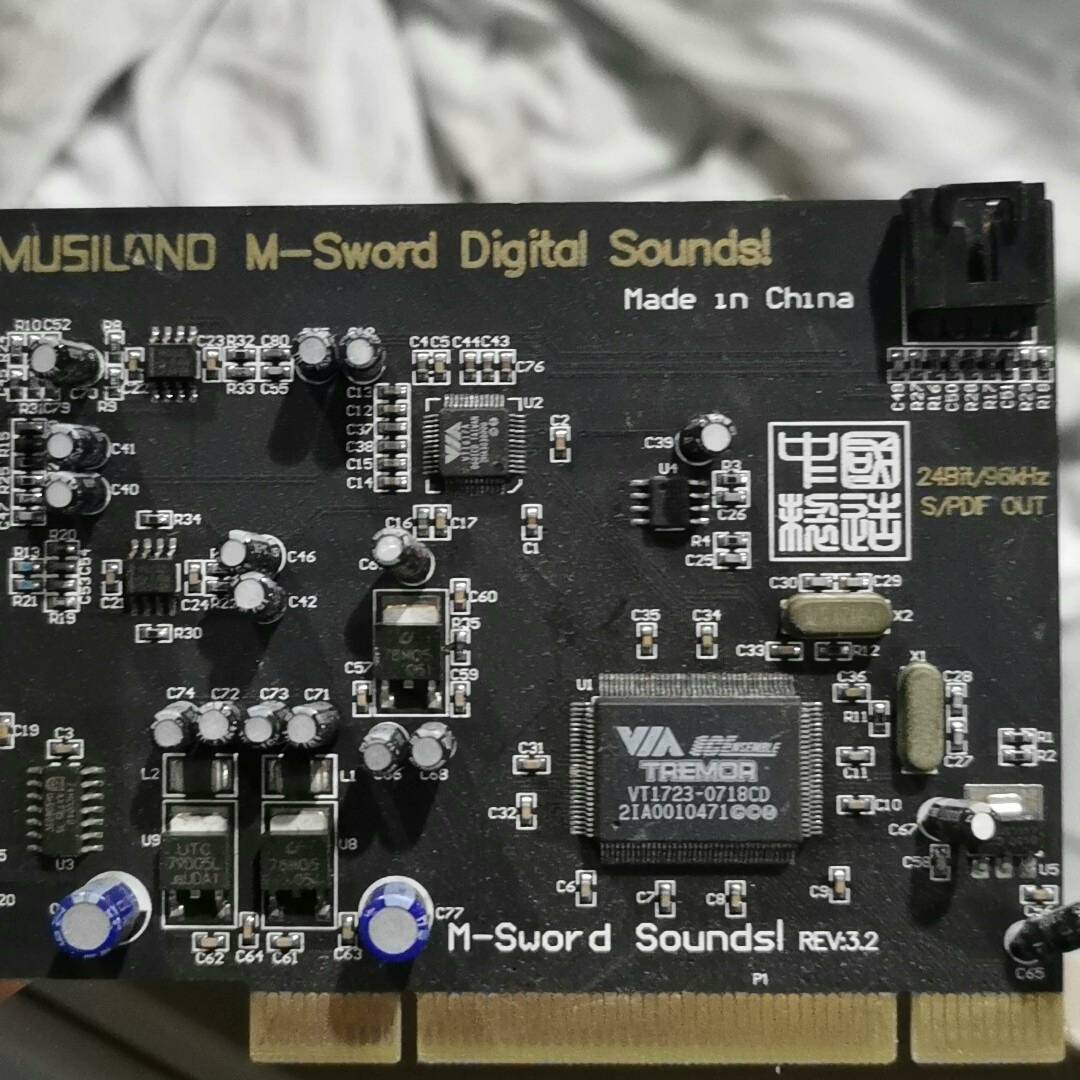 议价乐之邦M-Sword Digital内置独立PCI声卡