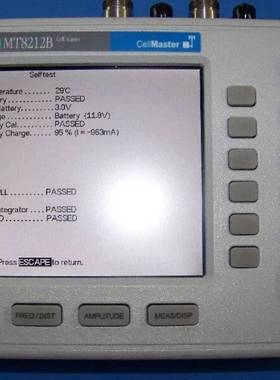 议价安立 MT8212B Ver. 5.10固件 带有11个选项