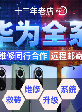P50华为mate40e P40 P30pro mate20x荣耀20P NOVA8手机刷机9X维修