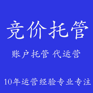 竞价托管 账户搭建优化SEM网络营销百度推广代运营