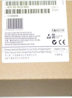 【议价】6ES7223-1BL32-0XB0西门子S7-1200数字量 I/O SM 1223 16