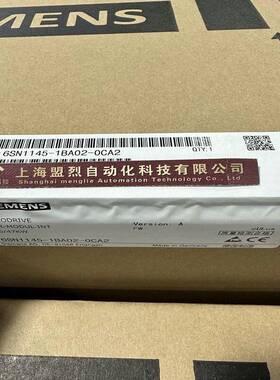 【议价】西门子6SN1145-1BA02-0CA1/0CA2/O双轴驱动模块6SN1 145