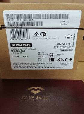 【议价】6ES7135-6HD00-0BA1西门子ET200SP诊断输出模块6ES71356H
