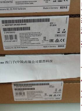 【议价】全新原封西门子6ES7407-0KA02-0AA0德国6ES7 407-OKA02-O