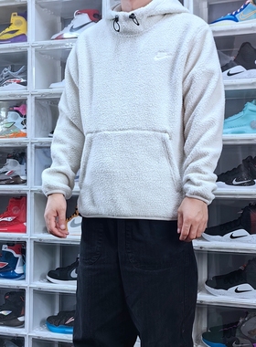 Nike/耐克男子休闲运动立领半拉链摇粒绒套头衫男外套 DQ4881-258