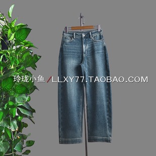 萝卜收口裤 很少见 有型 牛仔精湛水洗工艺时尚 显瘦极了 含羊绒