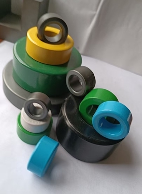 锰锌铁氧体喷涂磁环滤波抗干扰大功率变频器电感磁芯高频蓝色绿色