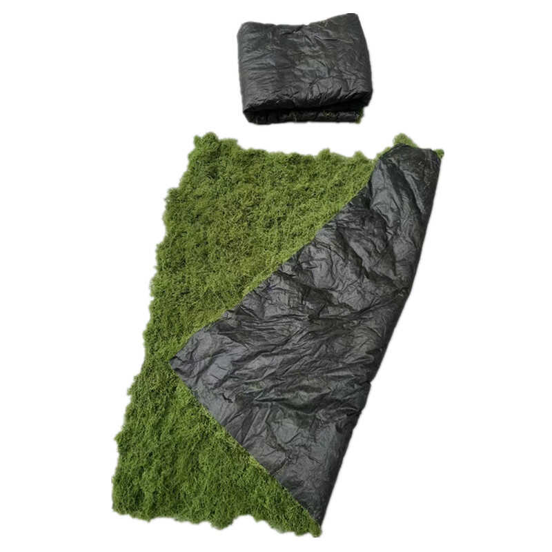 绿色植物橱窗造景加厚仿真曲丝