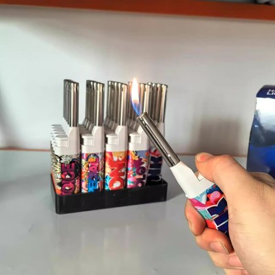 短款便捷明火打火机厨房点火器