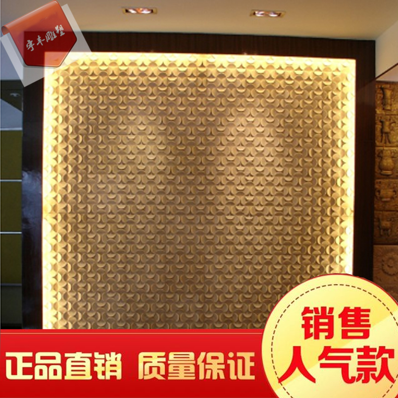人造砂岩浮雕壁画电视背景墙玄关面板沙岩立体玄关雕刻半圆交织板