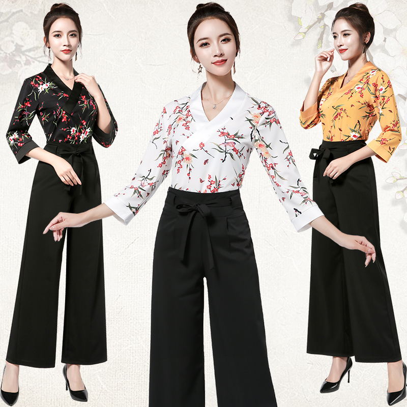 美容师工作服养生spa休闲会所长裤套装中袖足浴足疗技师服秋冬款在类目 女装/女士精品, 套装/学生校服/工作制服, 职业女裤套装中 - 来自Buy2taobao.com提供专业的淘宝代购服务