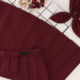 基础秋冬款 小码 酒红百褶短定制学生女 大码 樱花家族jk制服纯色裙
