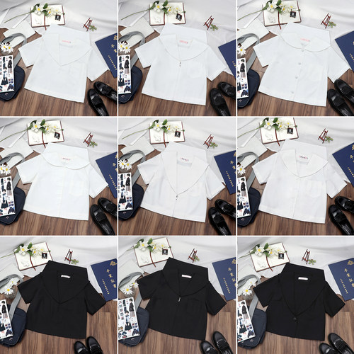 白无本黑无本jk制服水手服