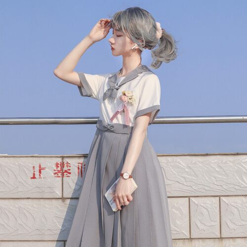 【葉知津】千鸟格jk盛夏服