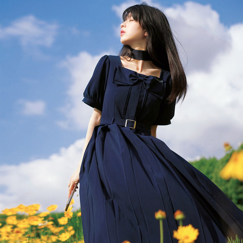 大小姐感优雅jk连衣裙