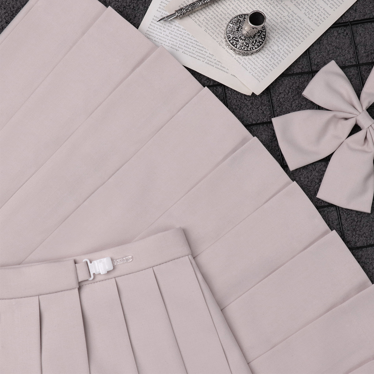 珊瑚粉JK制服裙可定制