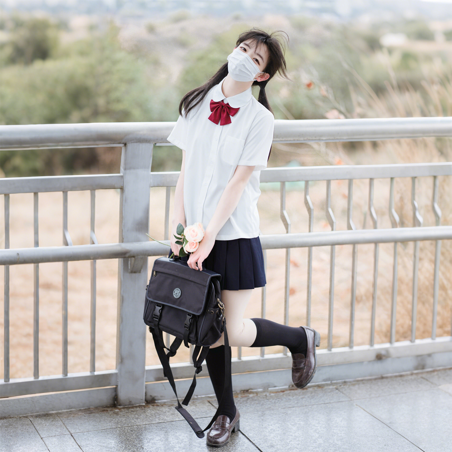 丸襟jk制服日系衬衫短袖