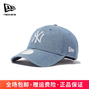 NewEra纽亦华运动休闲潮流女子牛仔940硬顶弯檐棒球帽60565483