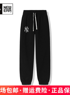 NewEra纽亦华男女款MLB系列运动休闲内里薄绒松紧针织裤13044917