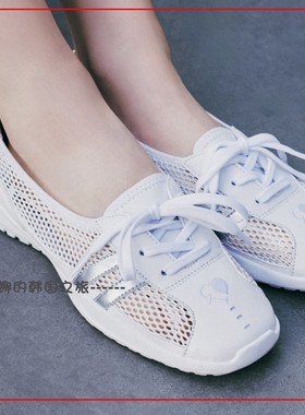 韩国代购flct Leto 网面 玛丽珍 可爱 方头 透气日常休闲鞋单鞋