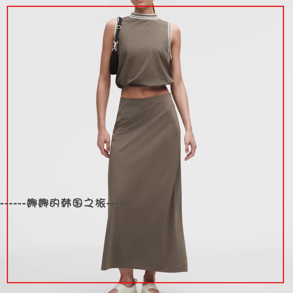 韩国代购lululemon露露乐蒙Breezily边运动背心无袖套头背心套装