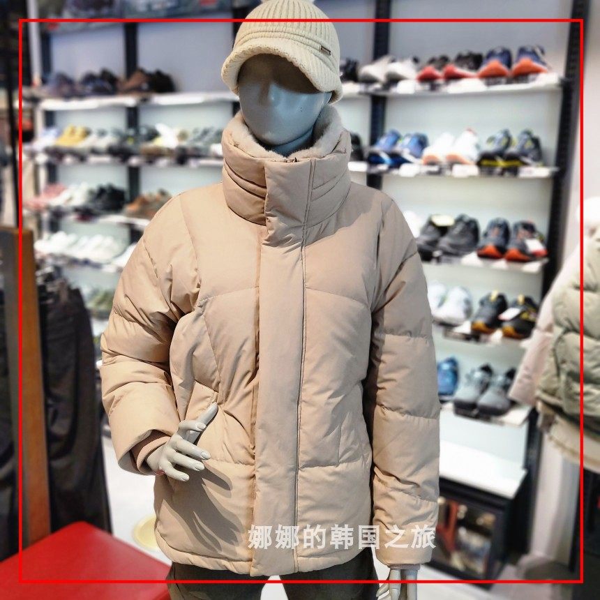 韩国直邮代购MILLET觅乐羽绒服女冬季保暖鹅绒休闲立领加厚外套