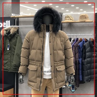 韩国代购Montbell美山冬季加厚保暖羽绒服防风外套男ML3BWMDK801