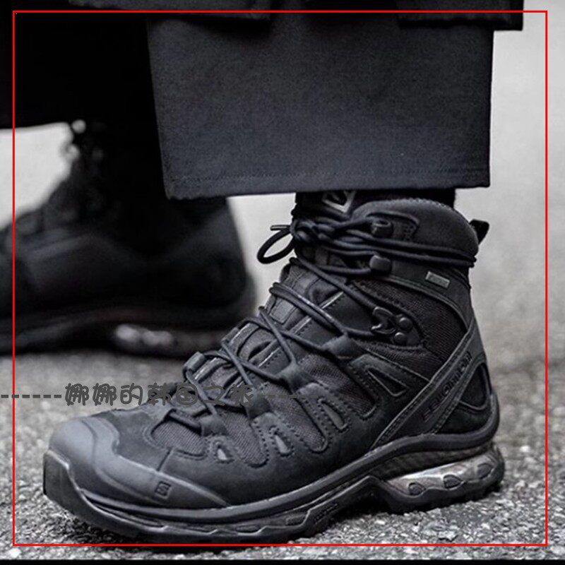 韩国代购SALOMON萨洛蒙Quest 4D GTX户外功能鞋高帮登山鞋416685