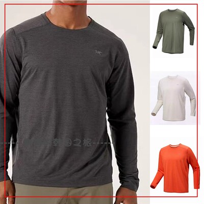 韩国代购ARCTERYX始祖鸟Cormac LS男款气圆领长袖T恤X000009719
