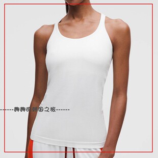 韩国代购lululemon露露乐蒙Ebb toStreet运动背心可拆胸垫LW1AX1S