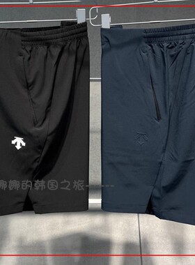 韩国代购夏日常休闲速干透气跑步短裤宽松休闲运动短裤D5331THP52