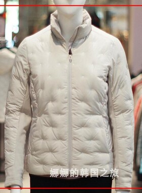 韩国代购MILLET觅乐羽绒服女士冬季保暖鹅绒休闲立领修身外套