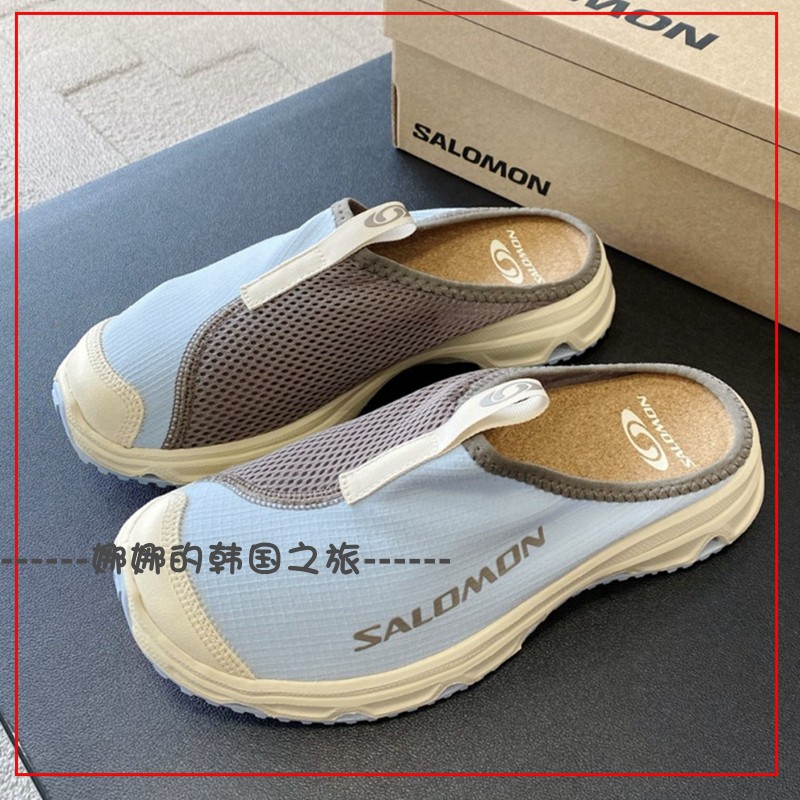韩国代购SALOMON萨洛蒙RX Slide 3舒适包头半拖鞋休闲鞋L47449600