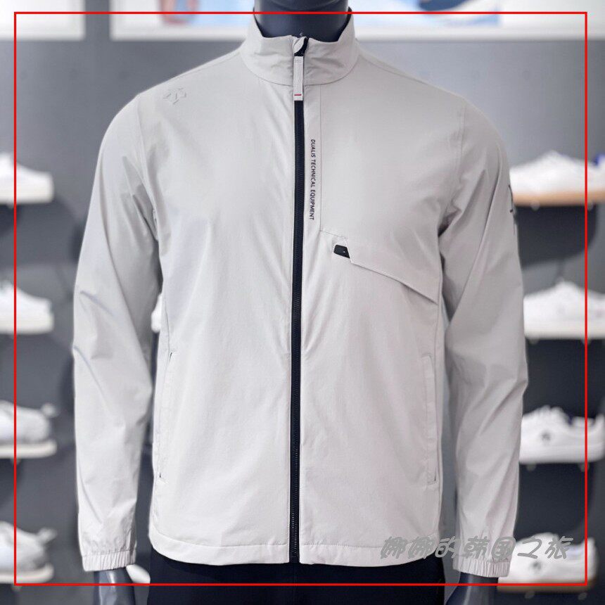 韩国直邮代购户外透气时尚薄款运动休闲外套夹克男款SP121DWB23