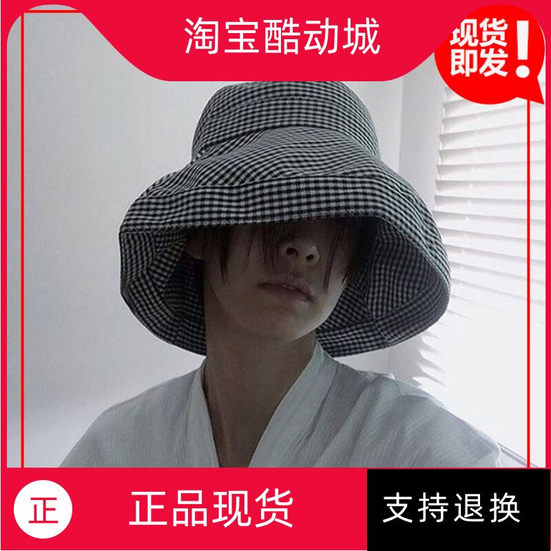 韩国正品代购艾圣斯千鸟格帽子
