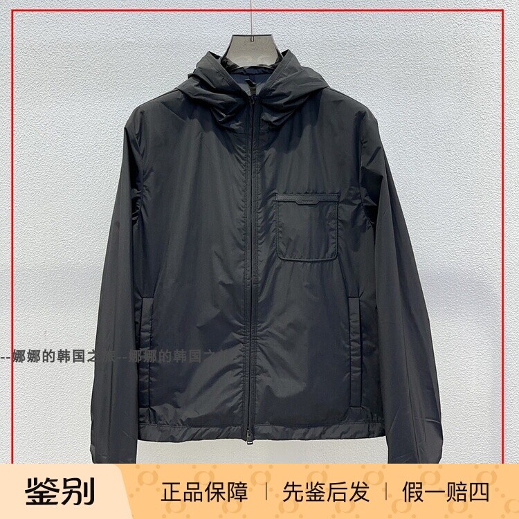 韩国代购Moncler盟可睐 新款连帽风衣户外运动防水透气休闲外套男