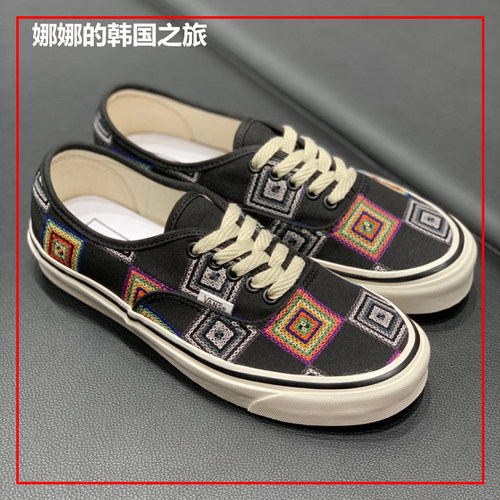 VANS范斯安纳海姆刺绣男女板鞋