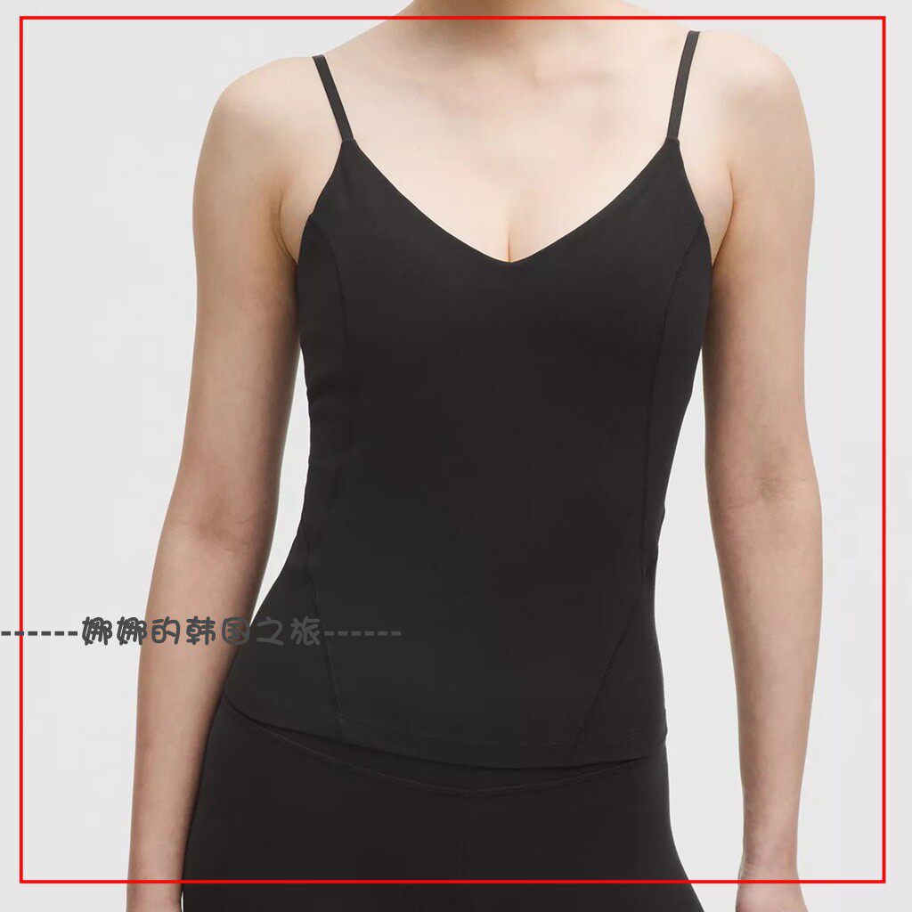 韩国代购lululemon露露乐蒙Align吊带运动背心 C/D有胸垫LW1FNQS