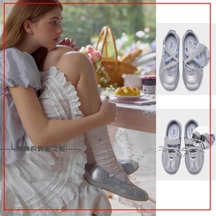 韩国代购OTZ x Margarin fingers联名玛丽珍鞋芭蕾风机能感休闲鞋