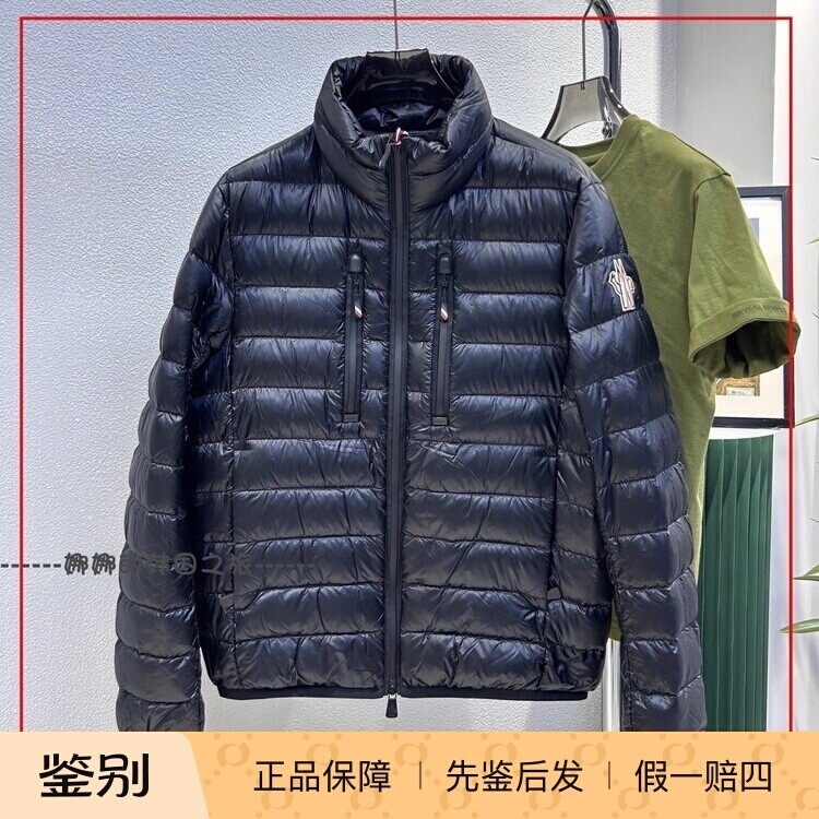 韩国代购Moncler盟可睐Grenoble Hers 徽标拉链长袖羽绒服 男款