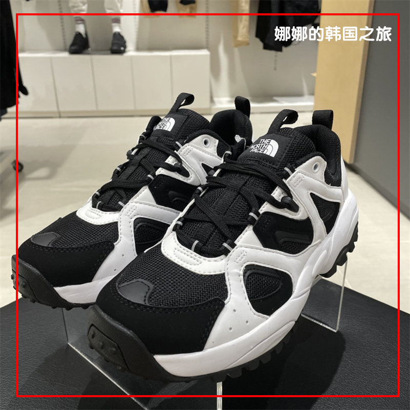 韩国代购TheNorthFace北面运动休闲跑步登山鞋tnf男女熊猫NS95M53
