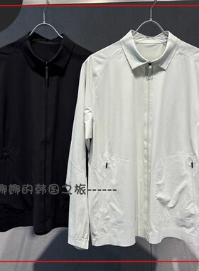 韩国品牌代购男士DUALIS系列都市通勤长袖衬衫防晒外套D5331DSH80