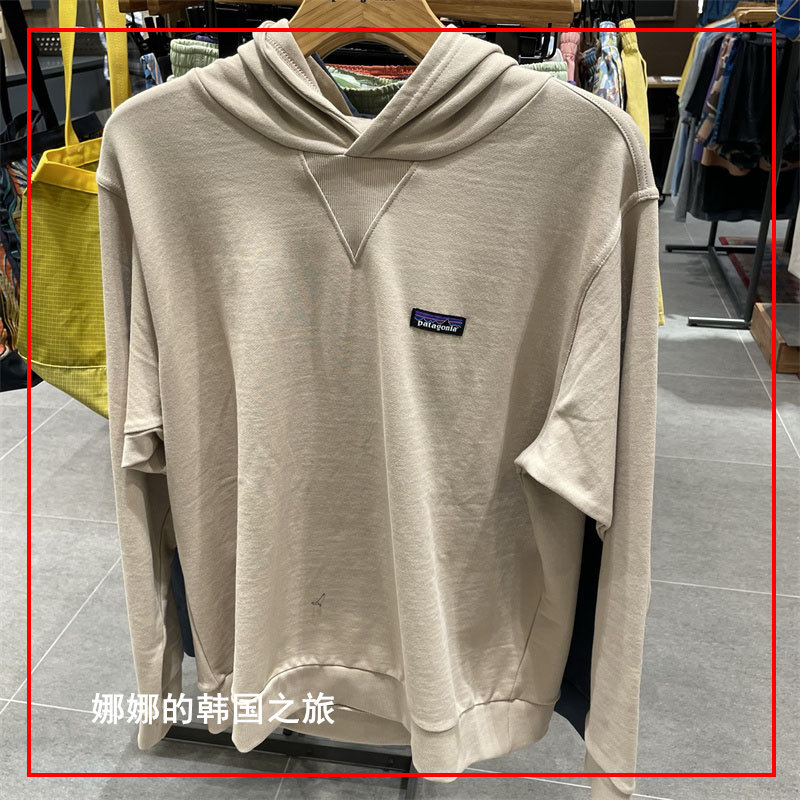 韩国直邮23Patagonia巴塔哥尼亚Cotton Hoody有机棉连帽卫衣男女