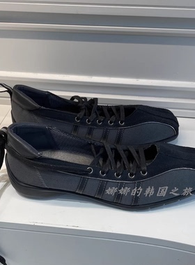 韩国代购rockfish 春季芭蕾风绑带复古休闲鞋 舒适轻便时尚单鞋