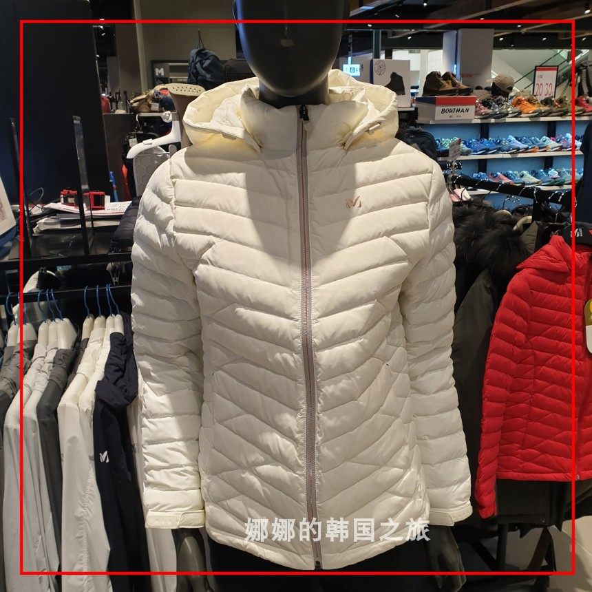 韩国直邮代购MILLET觅乐羽绒服