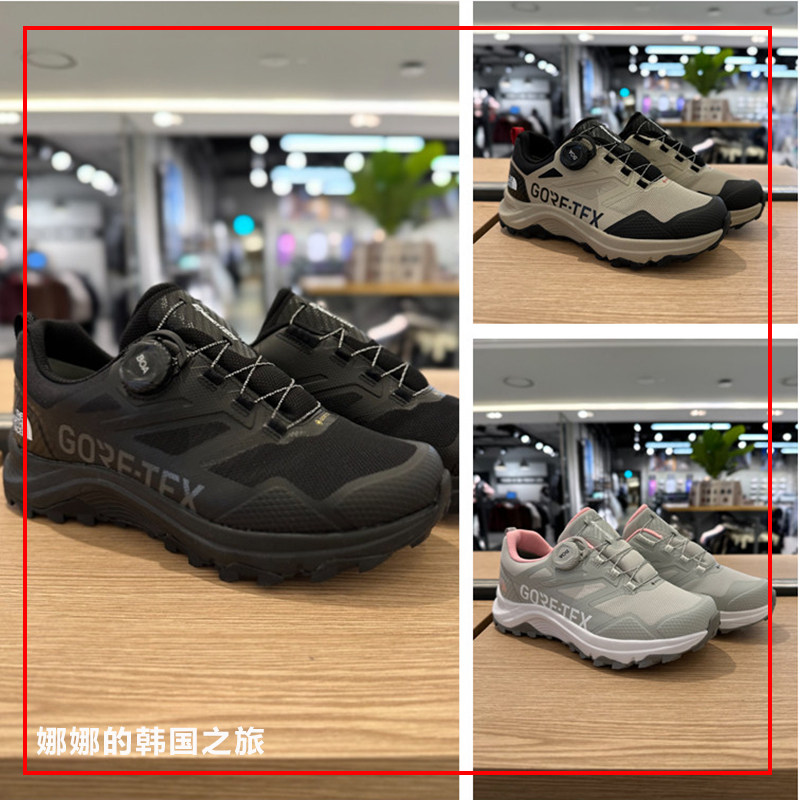 韩国代购TheNorthFace北面户外男女低帮BOA旋钮防水登山鞋NS95P51