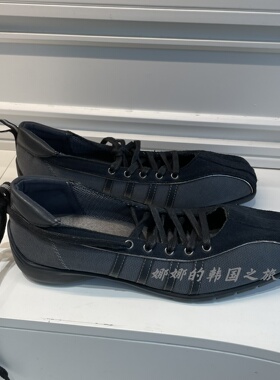 韩国代购rockfish 春季芭蕾风绑带复古休闲鞋 舒适轻便时尚单鞋