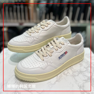韩国代购直邮 autry ins 经典内增高牛皮休闲复古小白鞋板鞋男女