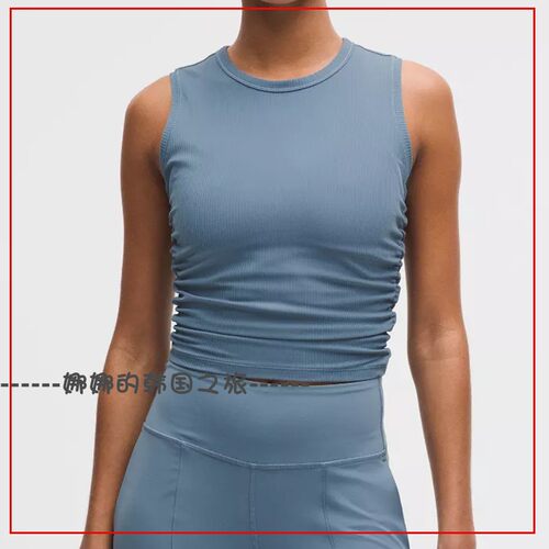 韩国代购lululemon露露乐蒙Nulu All It Takes 女士运动背心B/C